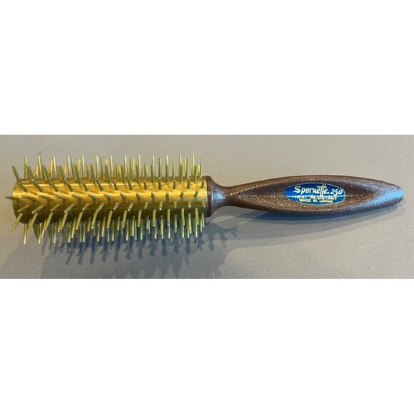 Vintage Sporuette 250 Heat Resistant Plastic‎ Bristle Small Round Styling Brush - Picture 1 of 6